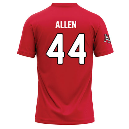 Arkansas State - NCAA Baseball : Andrew Allen - Red Baseball Jersey