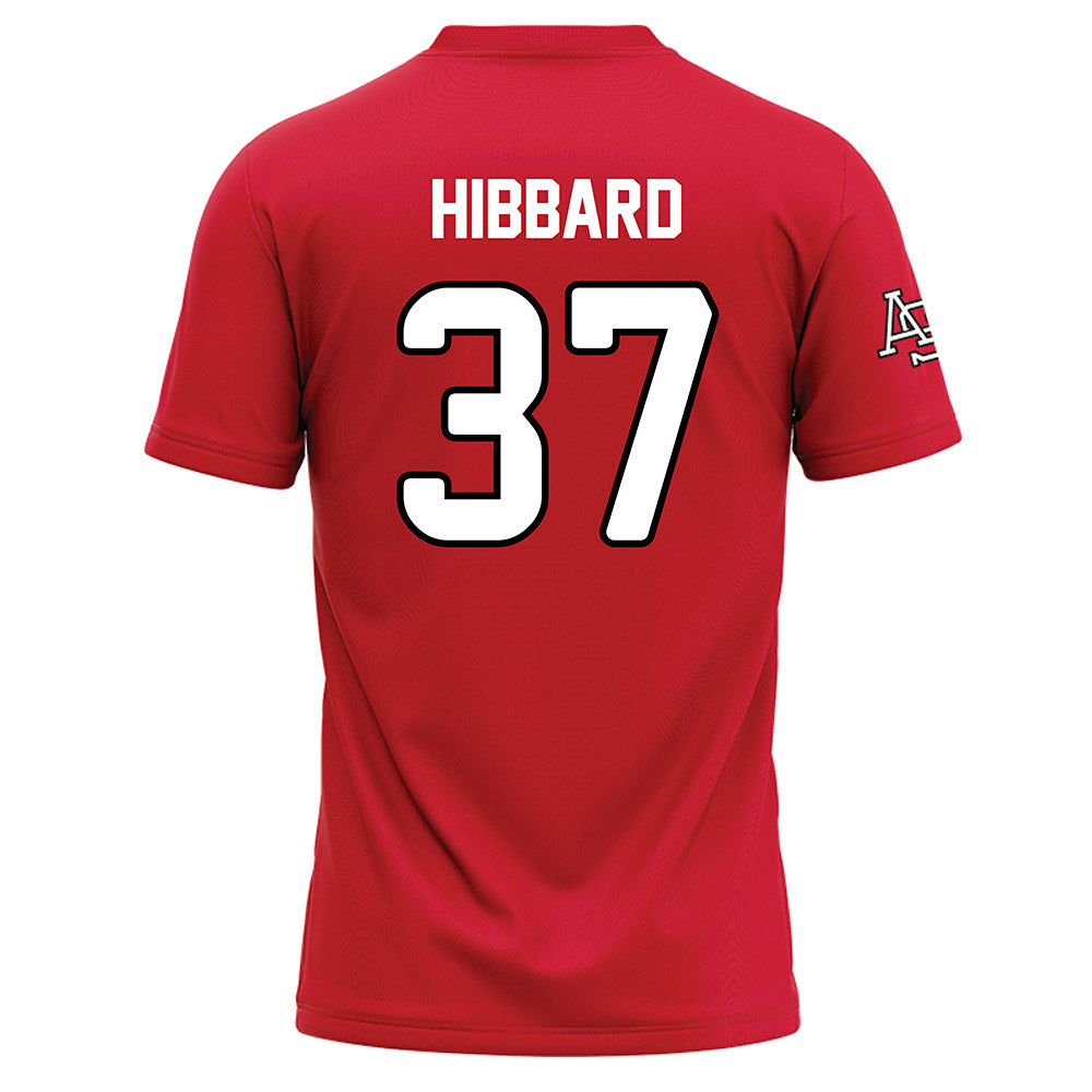 Arkansas State - NCAA Baseball : Jack Hibbard - Red Baseball Jersey