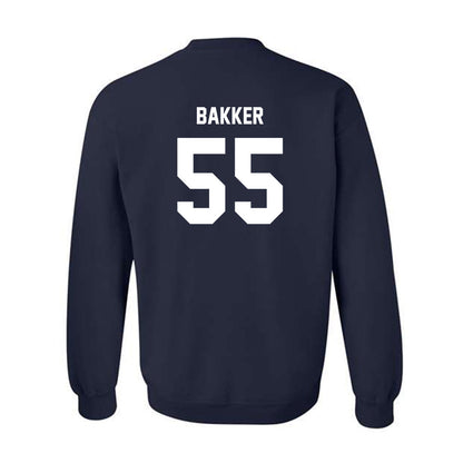 BU - NCAA Football : Wyatt Bakker - Classic Fashion Shersey Crewneck Sweatshirt-1