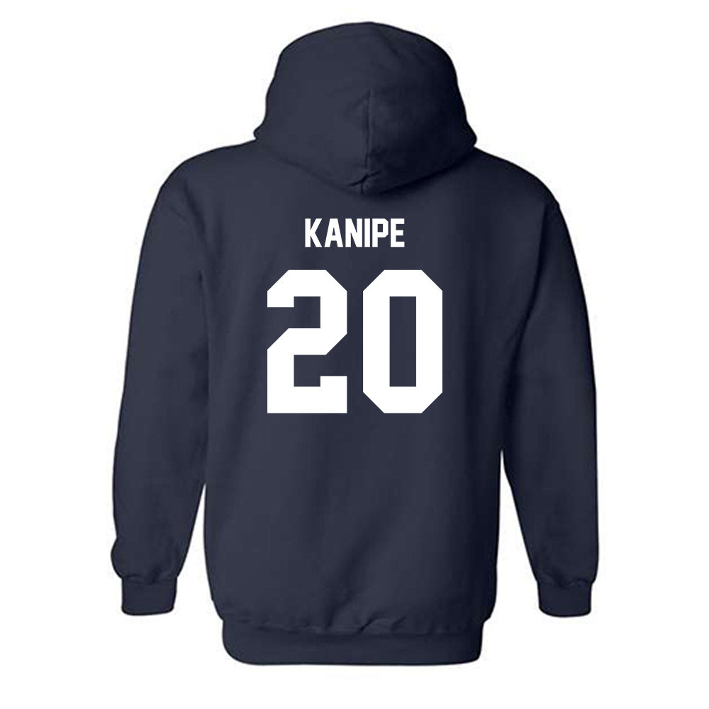 Butler - NCAA Baseball : Alex Kanipe - Classic Fashion Shersey Hooded Sweatshirt-1