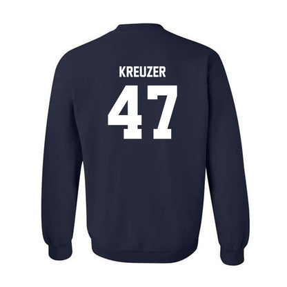 Butler - NCAA Football : Cole Kreuzer - Classic Fashion Shersey Crewneck Sweatshirt-1