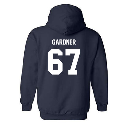 BU - NCAA Football : Charlie Gardner - Classic Fashion Shersey Hooded Sweatshirt-1