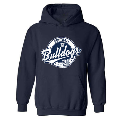 Butler - NCAA Softball : Kendall Graves - Classic Fashion Shersey Hooded Sweatshirt-0