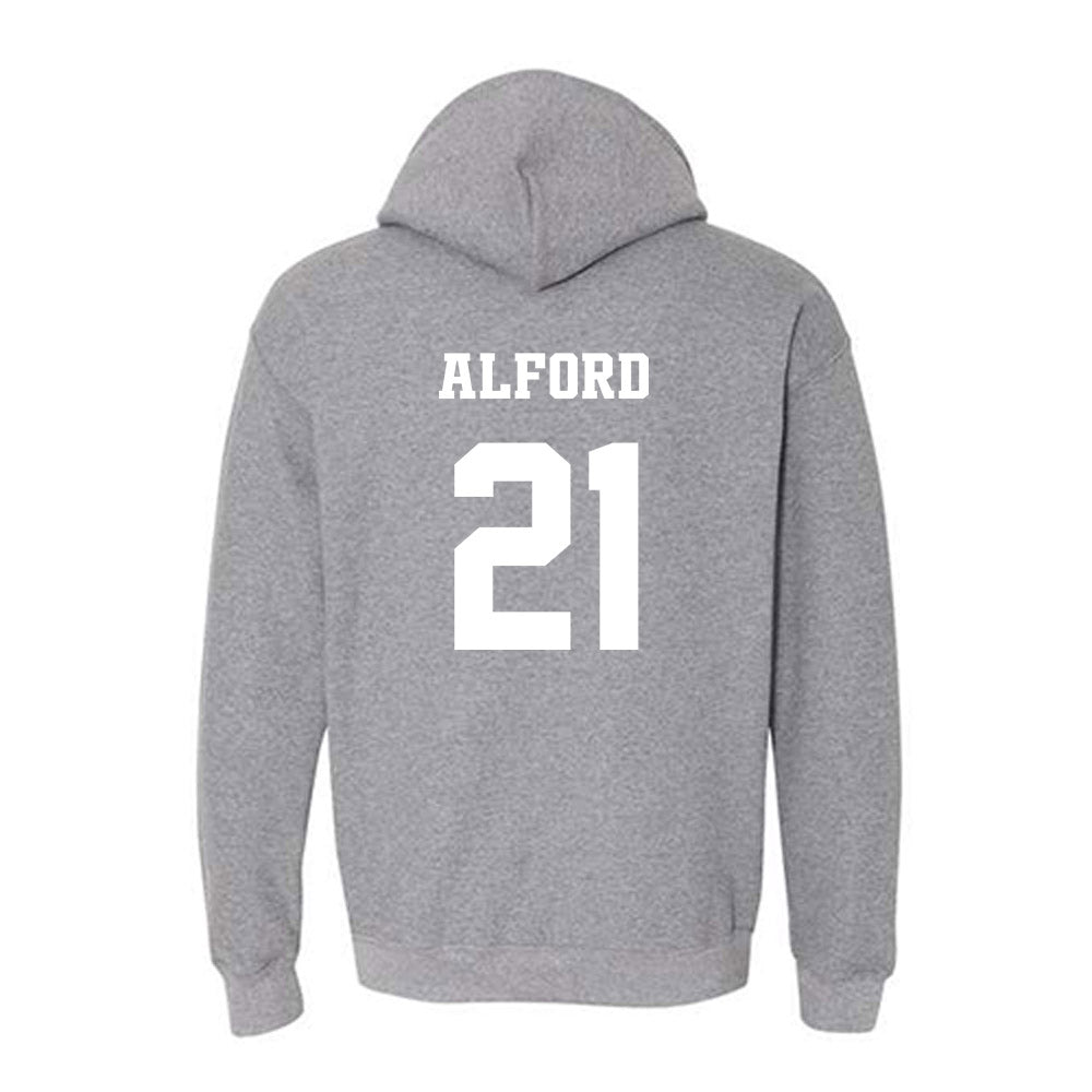 BU - NCAA Football : Braydon Alford - Classic Fashion Shersey Hooded Sweatshirt-1
