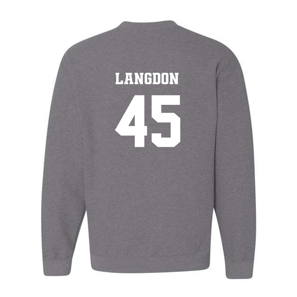 BU - NCAA Men's Basketball : Colt Langdon - Classic Fashion Shersey Crewneck Sweatshirt-1