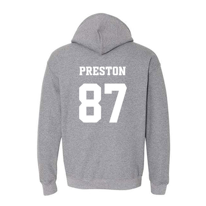 BU - NCAA Football : Brady Preston - Classic Fashion Shersey Hooded Sweatshirt