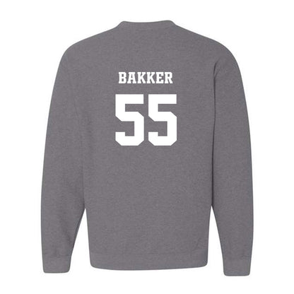 BU - NCAA Football : Wyatt Bakker - Classic Fashion Shersey Crewneck Sweatshirt-1