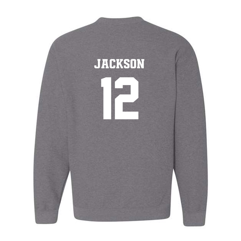 BU - NCAA Women's Basketball : Saniya Jackson - Classic Fashion Shersey Crewneck Sweatshirt-1