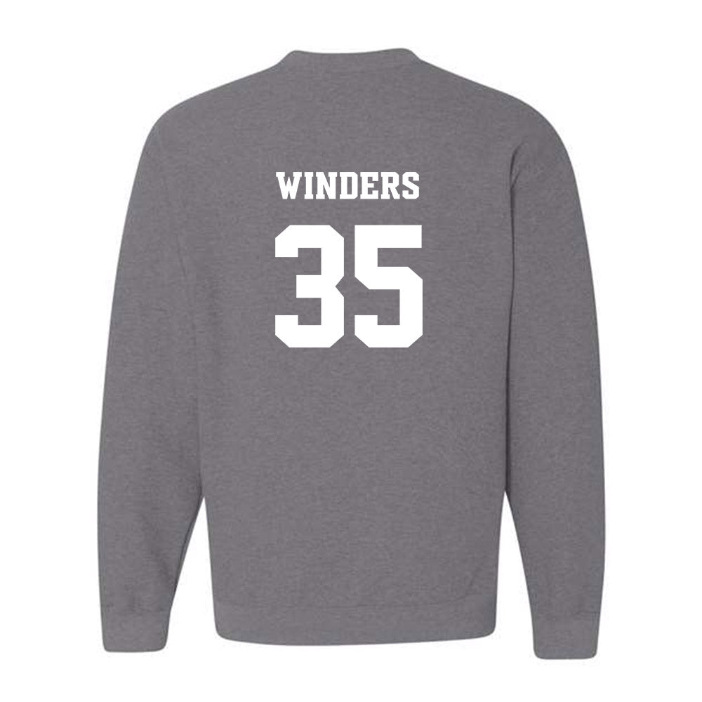 Butler - NCAA Baseball : Max Winders - Classic Fashion Shersey Crewneck Sweatshirt-1