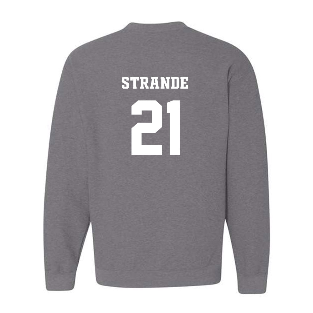 BU - NCAA Women's Basketball : Caroline Strande - Classic Fashion Shersey Crewneck Sweatshirt