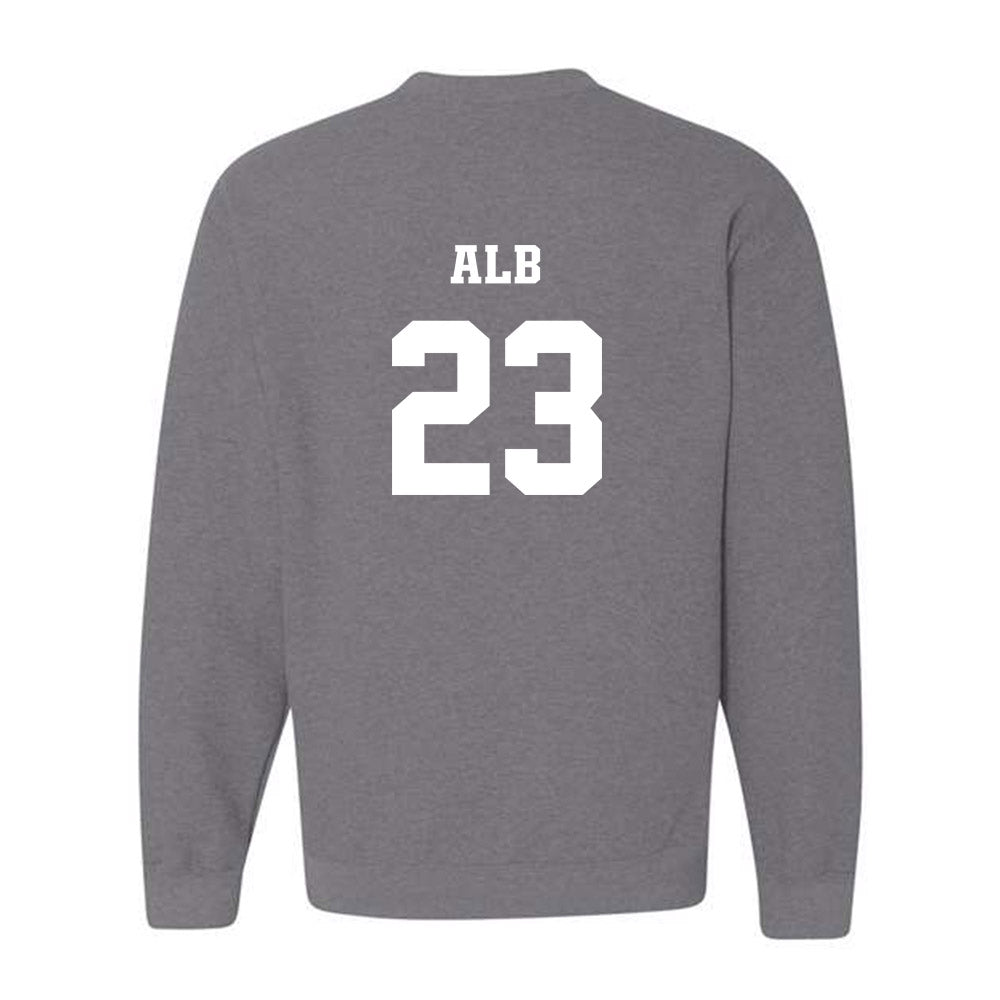 BU - NCAA Men's Soccer : Kyle Alb - Classic Fashion Shersey Crewneck Sweatshirt-1