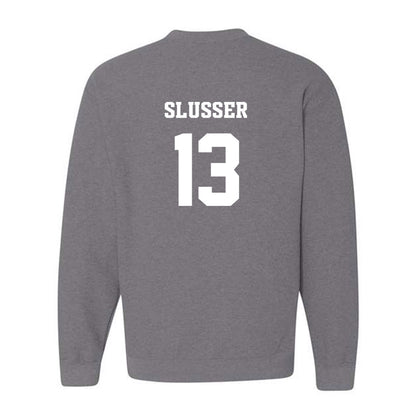 BU - NCAA Women's Volleyball : Carly Slusser - Classic Fashion Shersey Crewneck Sweatshirt-1