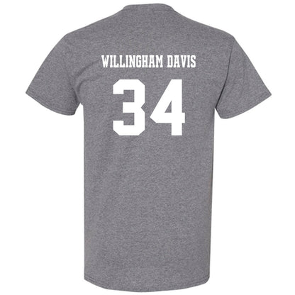 BU - NCAA Football : Zac Willingham-Davis - Classic Fashion Shersey T-Shirt-1