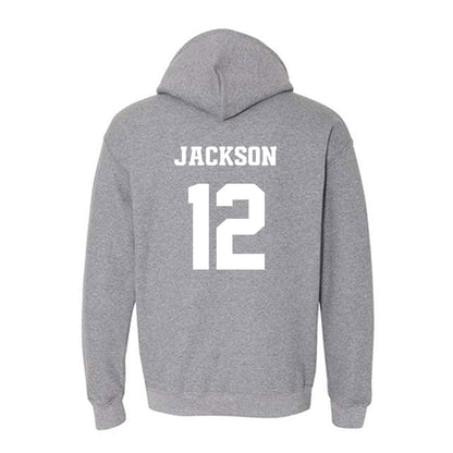 BU - NCAA Women's Basketball : Saniya Jackson - Classic Fashion Shersey Hooded Sweatshirt-1