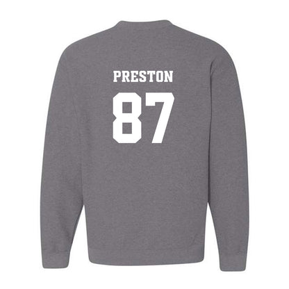 BU - NCAA Football : Brady Preston - Classic Fashion Shersey Crewneck Sweatshirt