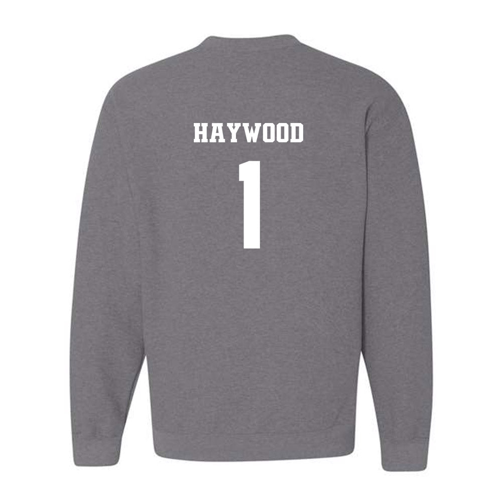 Butler - NCAA Men's Basketball : Evan Haywood - Classic Fashion Shersey Crewneck Sweatshirt-1