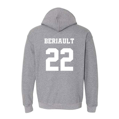 Butler - NCAA Football : Madden Beriault - Classic Fashion Shersey Hooded Sweatshirt-1