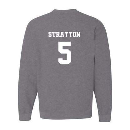 Butler - NCAA Football : Jackson Stratton - Classic Fashion Shersey Crewneck Sweatshirt-1