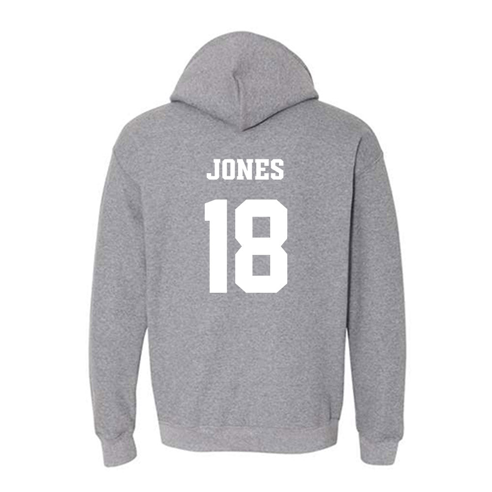 BU - NCAA Football : Luke Jones - Classic Fashion Shersey Hooded Sweatshirt-1