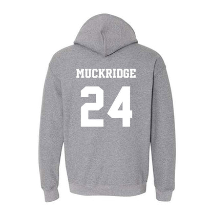 BU - NCAA Men's Soccer : Evan Muckridge - Classic Fashion Shersey Hooded Sweatshirt-1