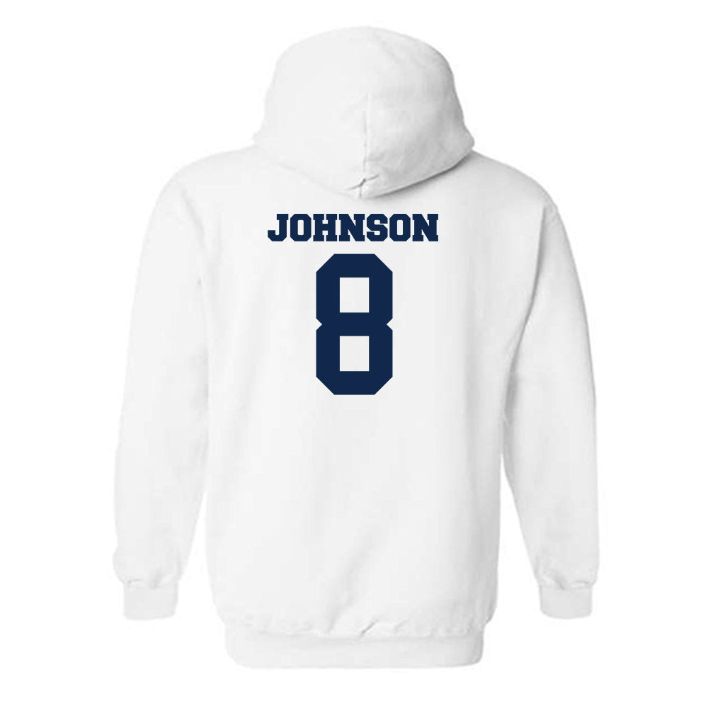 Butler - NCAA Softball : Alyx Johnson - Classic Fashion Shersey Hooded Sweatshirt-1