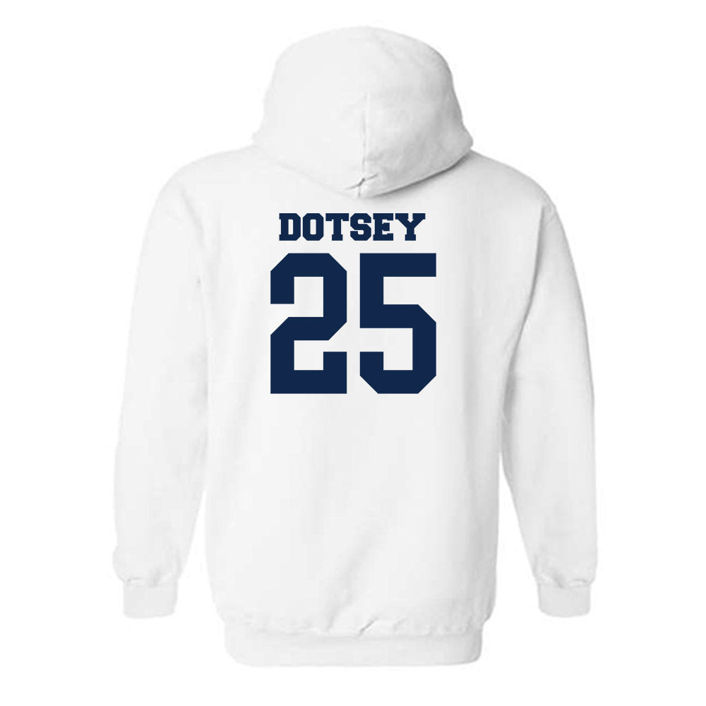 BU - NCAA Women's Basketball : Caroline Dotsey - Classic Fashion Shersey Hooded Sweatshirt-1