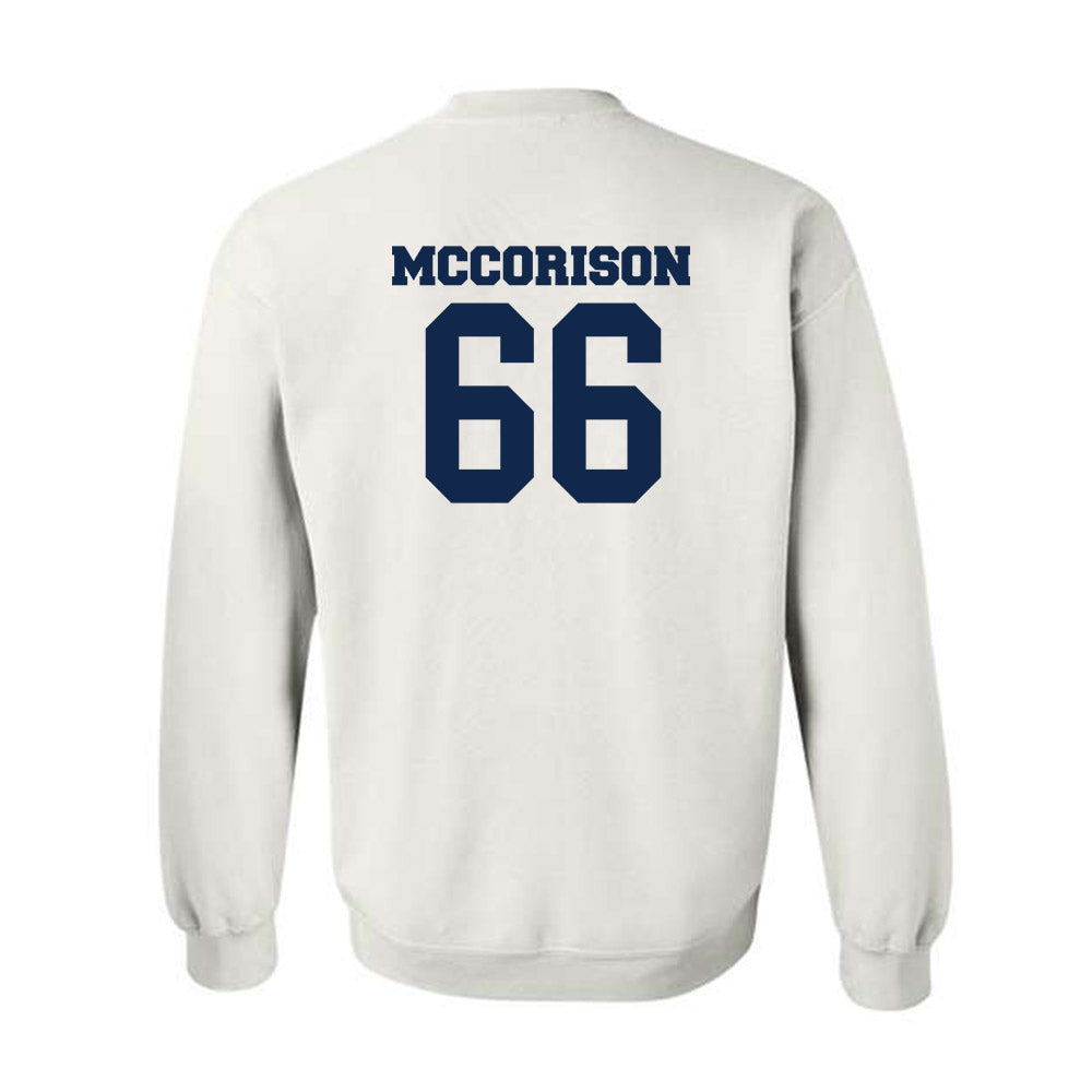 Butler - NCAA Football : William McCorison - Classic Fashion Shersey Crewneck Sweatshirt-1