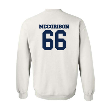 Butler - NCAA Football : William McCorison - Classic Fashion Shersey Crewneck Sweatshirt-1