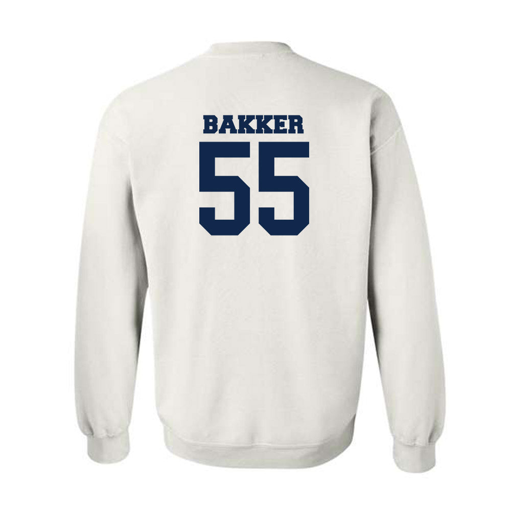 BU - NCAA Football : Wyatt Bakker - Classic Fashion Shersey Crewneck Sweatshirt-1