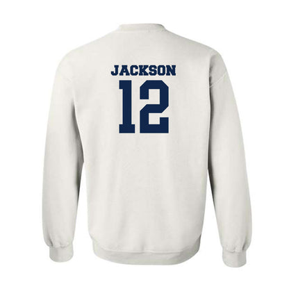 BU - NCAA Women's Basketball : Saniya Jackson - Classic Fashion Shersey Crewneck Sweatshirt-1
