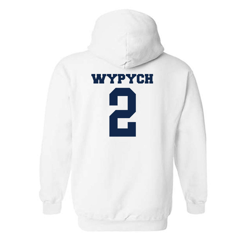BU - NCAA Women's Basketball : Anna Wypych - Classic Fashion Shersey Hooded Sweatshirt-1