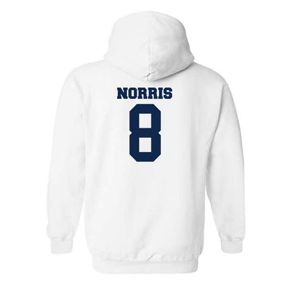 BU - NCAA Football : Jay Norris - Classic Fashion Shersey Hooded Sweatshirt-1