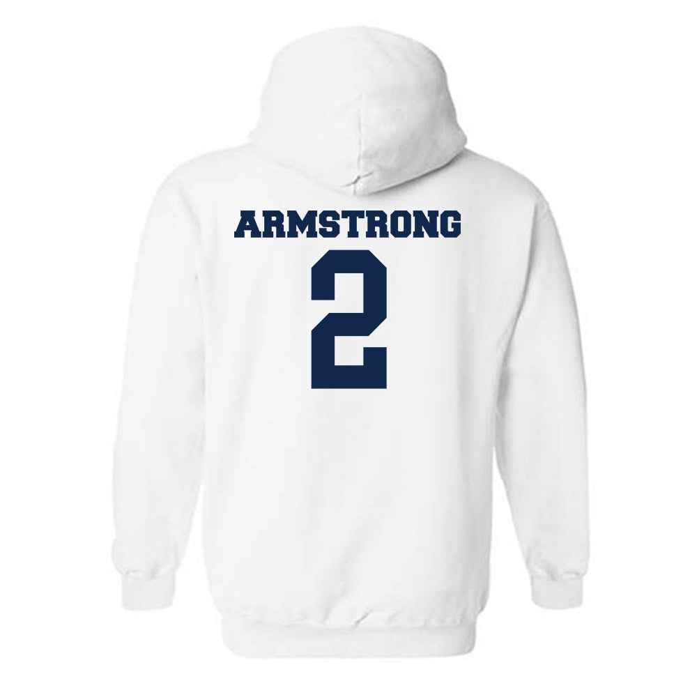 BU - NCAA Football : Mason Armstrong - Classic Fashion Shersey Hooded Sweatshirt-1