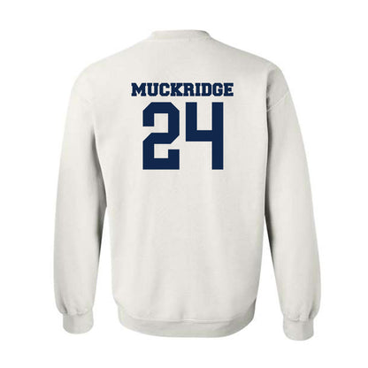 BU - NCAA Men's Soccer : Evan Muckridge - Classic Fashion Shersey Crewneck Sweatshirt-1