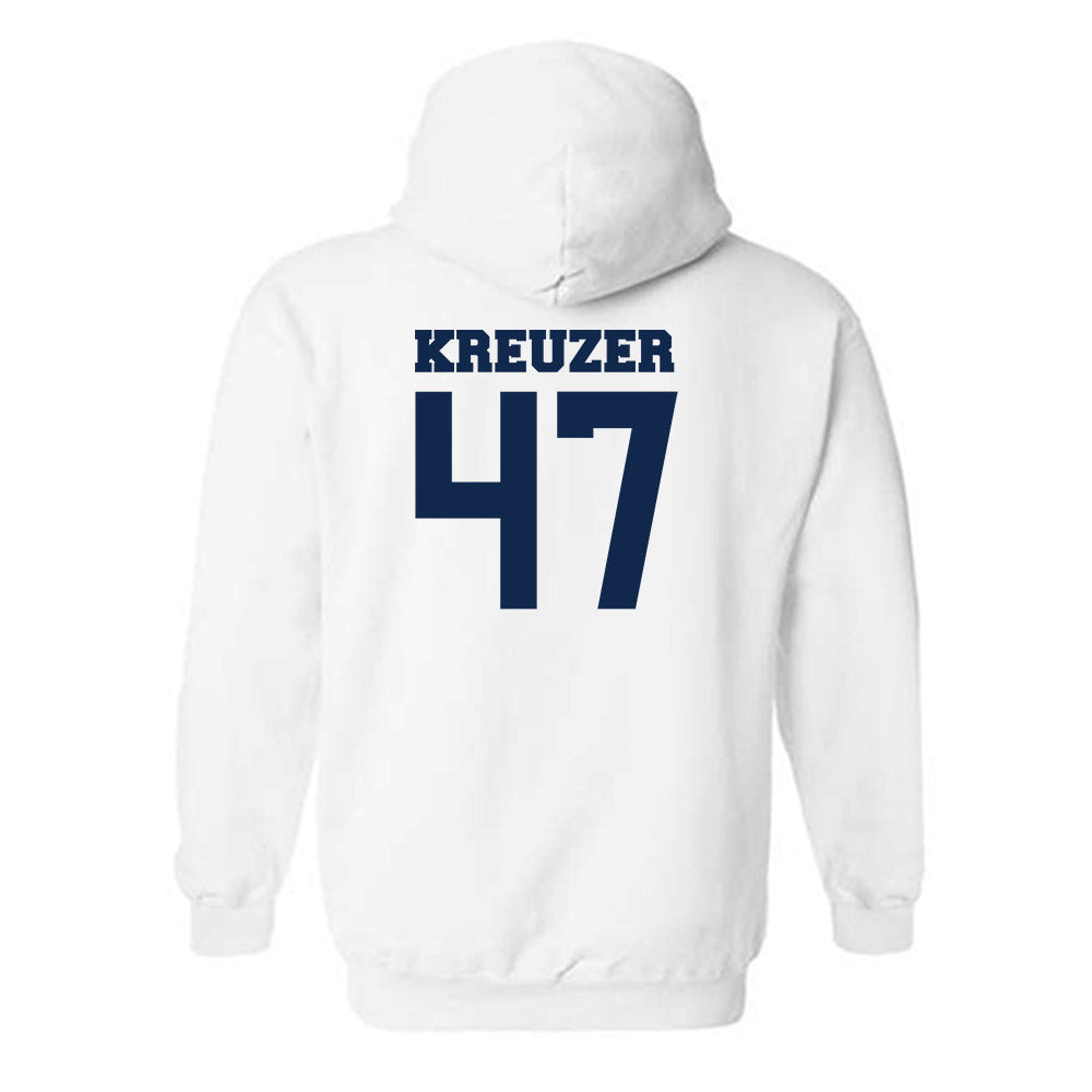 Butler - NCAA Football : Cole Kreuzer - Classic Fashion Shersey Hooded Sweatshirt-1