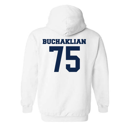 BU - NCAA Football : kevork buchaklian - Classic Fashion Shersey Hooded Sweatshirt-1