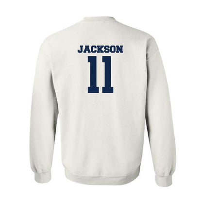 BU - NCAA Women's Basketball : Nevaeh Jackson - Classic Fashion Shersey Crewneck Sweatshirt-1