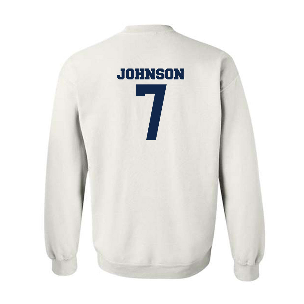 BU - NCAA Women's Basketball : McKenna Johnson - Classic Fashion Shersey Crewneck Sweatshirt-1