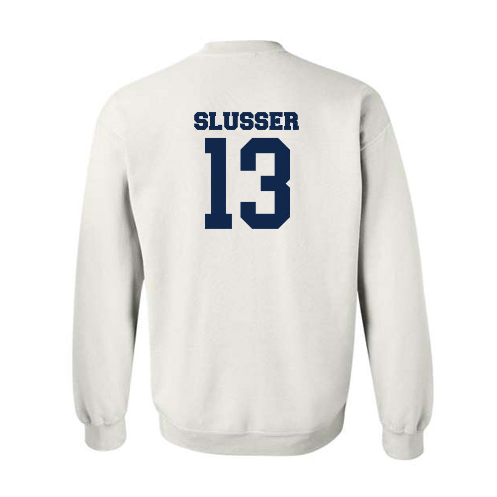 BU - NCAA Women's Volleyball : Carly Slusser - Classic Fashion Shersey Crewneck Sweatshirt-1