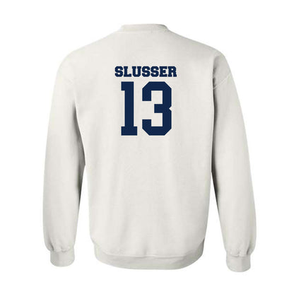 BU - NCAA Women's Volleyball : Carly Slusser - Classic Fashion Shersey Crewneck Sweatshirt-1
