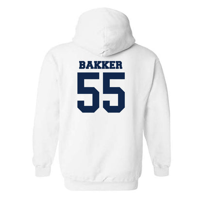 BU - NCAA Football : Wyatt Bakker - Classic Fashion Shersey Hooded Sweatshirt-1