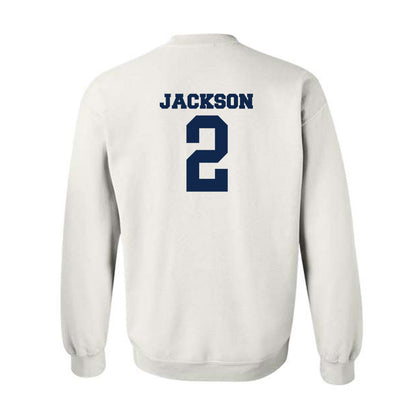Butler - NCAA Men's Basketball : Jalen Jackson - Classic Fashion Shersey Crewneck Sweatshirt-1