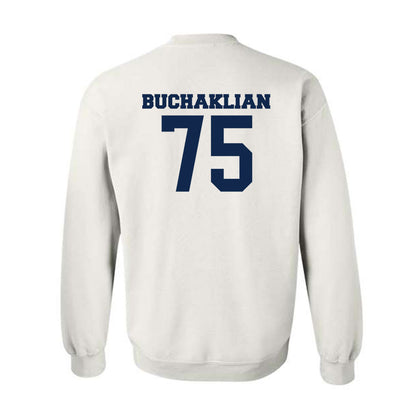 BU - NCAA Football : kevork buchaklian - Classic Fashion Shersey Crewneck Sweatshirt-1
