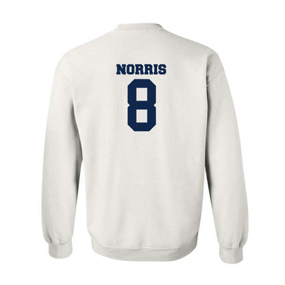 BU - NCAA Football : Jay Norris - Classic Fashion Shersey Crewneck Sweatshirt-1