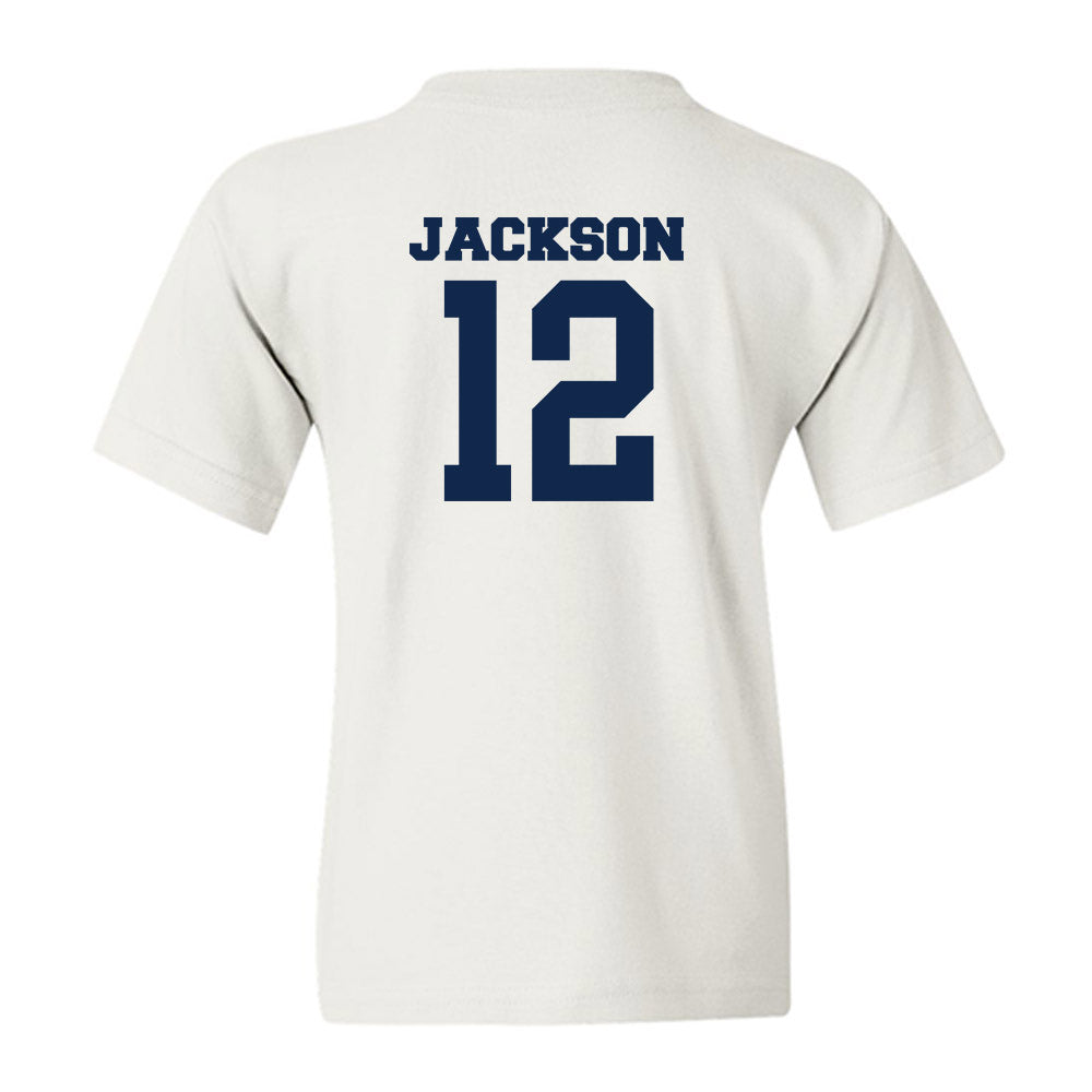 BU - NCAA Women's Basketball : Saniya Jackson - Classic Fashion Shersey Youth T-Shirt-1