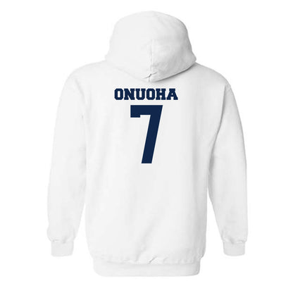 BU - NCAA Football : Onye Onuoha - Classic Fashion Shersey Hooded Sweatshirt-1
