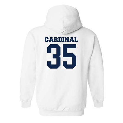 Butler - NCAA Men's Basketball : Bryson Cardinal - Classic Fashion Shersey Hooded Sweatshirt-1