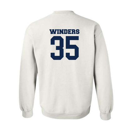 Butler - NCAA Baseball : Max Winders - Classic Fashion Shersey Crewneck Sweatshirt-1