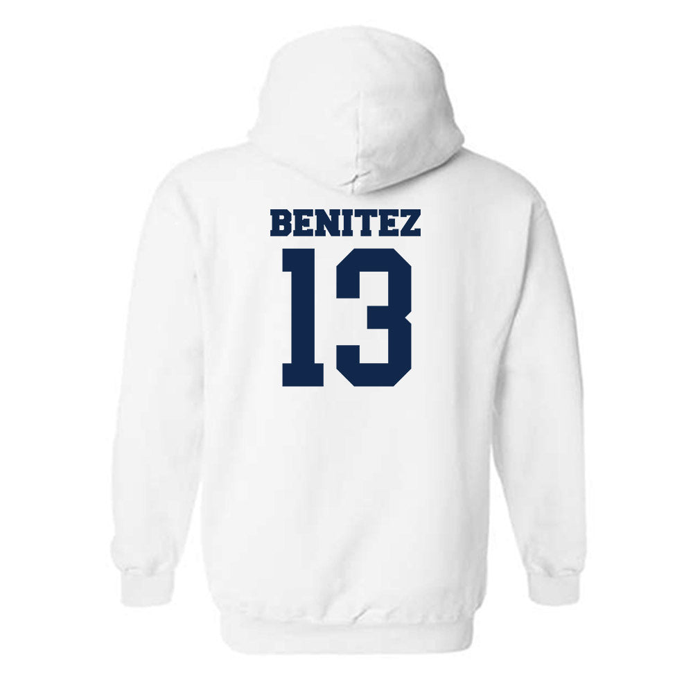 BU - NCAA Men's Soccer : Aiden Benitez - Classic Fashion Shersey Hooded Sweatshirt-1
