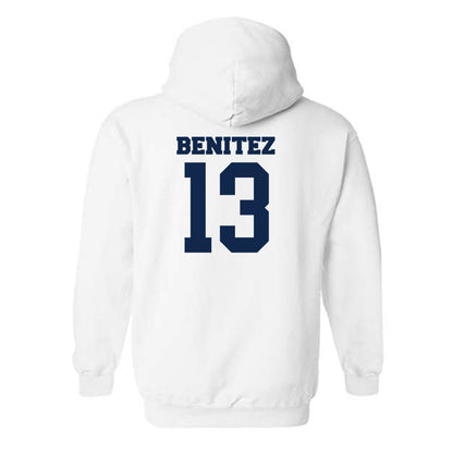 BU - NCAA Men's Soccer : Aiden Benitez - Classic Fashion Shersey Hooded Sweatshirt-1